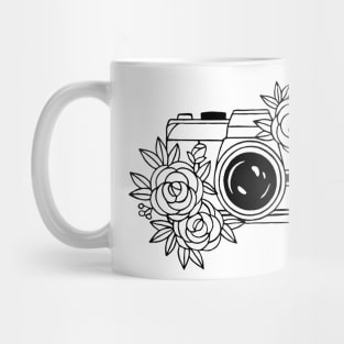 Floral Camera Mug